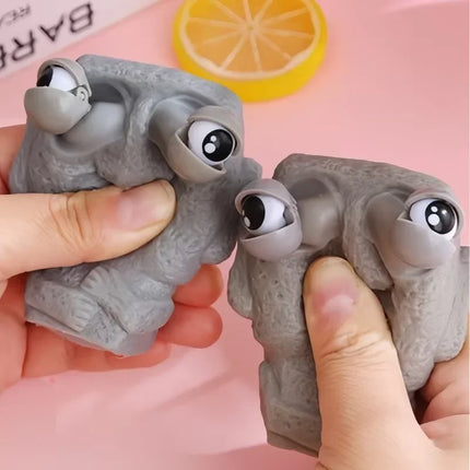 Stone Man Releases Stress Toy Eye Popping Slow Rebound Soft Squeeze Sensory Fidget Toy for Kids Funny Stuff Adult Teen Gifts