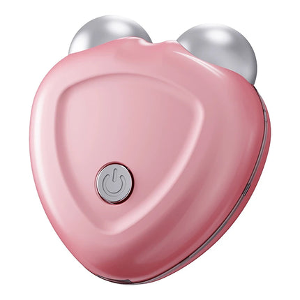 Microcurrent Face Lift Device Roller Mini Face Slimming Massager Portable EMS Delicate Contour Lifting Firming Facial Skin Gift