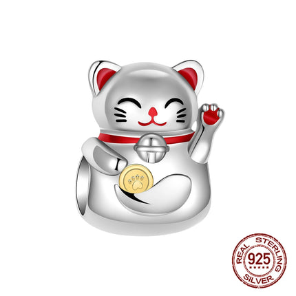 925 sterling silver boys and girls lovers pendant charms Fit 4MM hole diameter bracelet charm beads necklace Diy female jewelry