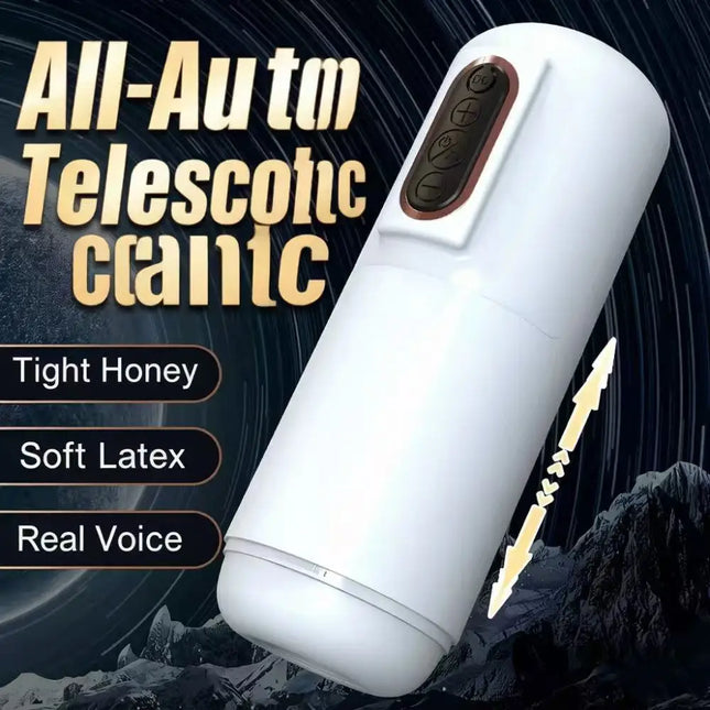 Sex Toy for Men Thrusting Male Masturbation Cup Pocket Vagina Pussy Penis Trainer Sexy Voice Men's Masturbator Toy Adults Goods