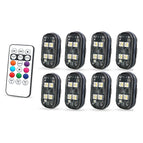 8pcs / RGB / China Mainland