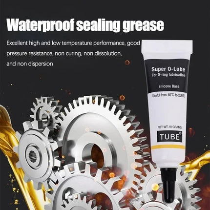 5PCS Waterproof Food Grade Silicone Lubricant Grease for O Rings Faucet Plumbers 10g Home Improvement Coffee Machine Lubric