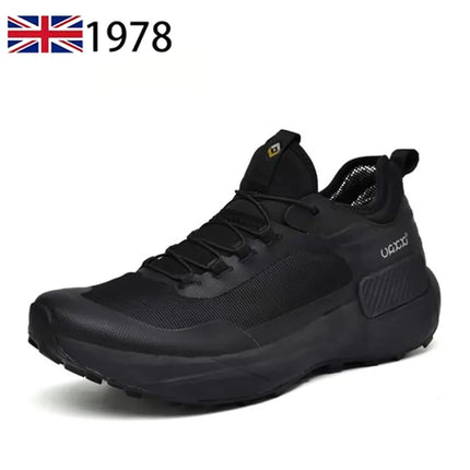 Men's New Running Shoes Sports Casual Walking Shoes Comfortable Soft Sole Waterproof Outdoor Shoes Men Platform Non-Slip