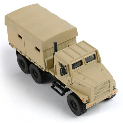 NUOTIE 1:64 MTVR MK23 Truck Model Toy Yellow Diecast Mil. Replica Detailed Display Collector Enthusiast Xmas Bday Gift Man Boy