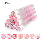 10pcs tube and brush 8
