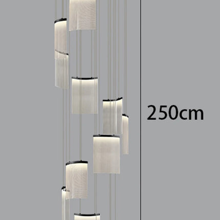 Modern home decor led lights pendant light lamps forstaircase Chandeliers for living room hanging light indoor lighting