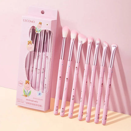 GECOMO Eye makeup brush set, Detail brush, Shading brush,Nose Shadow Eye Makeup set,a complete set of makeup tools for beginners