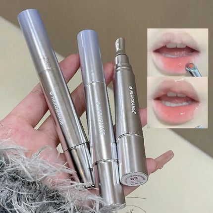 Mirror Watery Essence Lip Gloss Liquid Lipstick Jelly Lip Glaze Fading Lip Lines Water Light Jelly Makeup Moisturizing Lips Tint