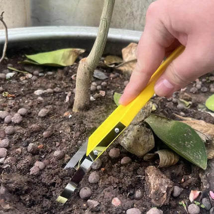 Versatile Gardening Weeding Tool Hand Loop Equipped with Sharp for Weeding Loosening Planting Gardening Hand Loop Weeder Tool