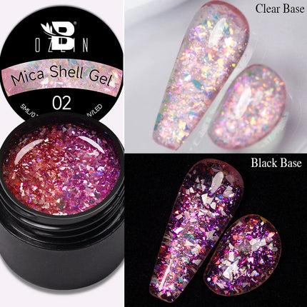 AWStorG 5ML Super Silver Metallic Gel Nail Polish Metal Effect Painting Gel Chromes Varnish Semi Permanent for Nail DIY