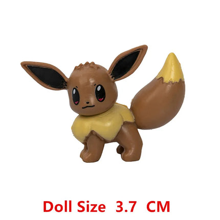 Pokemon Cartoons Anime Figure Pikachu Eevee Gengar Mewtwo Pocket Monster Figure Model Action Toy Birthday Gift Buy in bulk