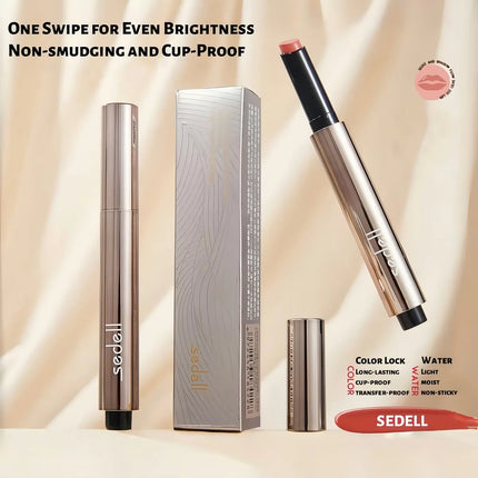 Natural Sheer Lip Balm Moisturizing Lipstick Long-lasting Waterproof Non-stick Soft Mist Matte Smooth Enhancing