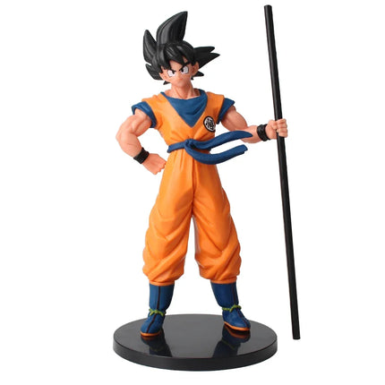 Anime Figure Dragon Ball Son Goku Super Saiyan 22cm Goku DBZ Action Figure Model Gifts Collectible Figurines for Kids