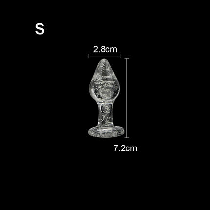 50mm Butt Dilator Anal Plug for Women Vaginal Expander Glass Big Dildos Female Masturbator Sex Toys Adults Games Erotic Products