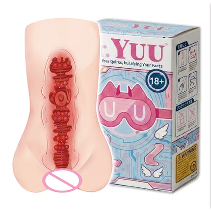 YUU Realistic Vagina Sex Toys For Men Masturbator Male Artificial Aircraft Cup Adult Products Pocket Pussy Man Masturbation Tool