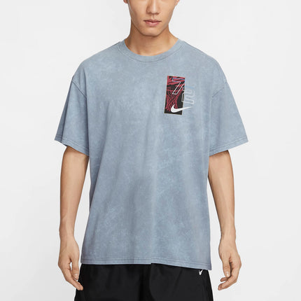 Nike Official 2024 New Men's Loose Casual Printed Sports Short Sleeve FZ8094-065