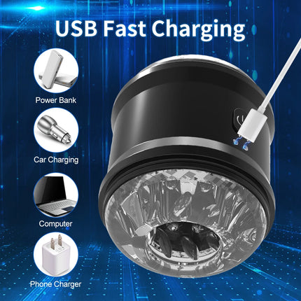 Sex Toys for Men Automatic Male Masturbator Cup with 9 Frequency Vibration Penis Trainer Oral Vaginal Pocket Pussy Adult Goods