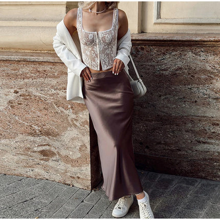 Women's Lace Corset Top Sexy Square Neck Sleeveless Slim Fit Mini Vest 2026 Spring Summer Female Casual Daily Party Fashion Tops