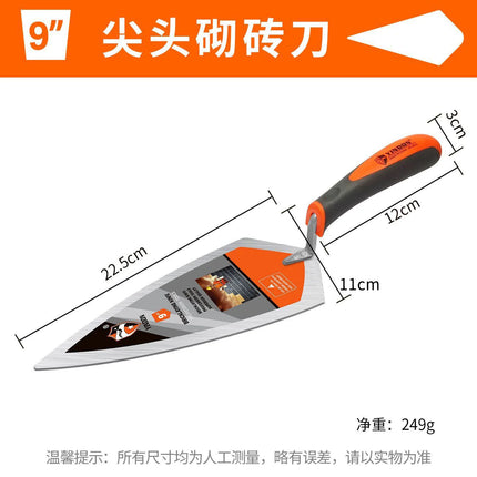 Thickened High-strength Steel Trowel for Tiling, Construction Masonry, Ceramic Tile Plastering, Wall Plastering
