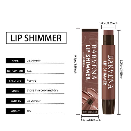 Moisturizing Lipstick Lip Gloss Plumper Shimmer Smoothing Repair Cracked Reduce Lip Dry Lines Soothing Nourishing Lip Balm Stick
