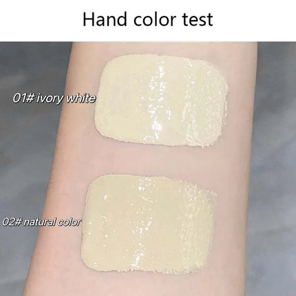 Moisturizing Concealer Air Cushion Foundation Cream Light Natural Waterproof Brighten High Coverage Base Makeup Cosmetics