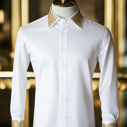 2026 New Men's Shirt, Street Style, 3D Printed High-Definition Pattern Print, Stylish Lapel Design, Versatile Trendy Men's Top