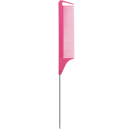 Stainless Steel Pointed Tail Hair Professional Hair Comb Hair Brush Salon Hair Styling Tool Hair Comb Special for Real Hair Wigs
