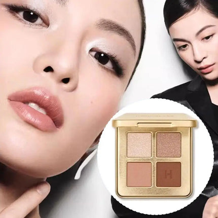 NEW Hour/glass 4-Color Eyeshadow Palette Matte Minimalist Idealist Realist Colors Lasting Pearlescent Fine Flash Eyeshadow