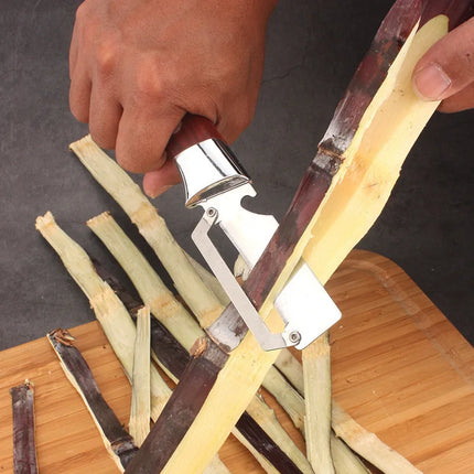 2 in 1 Stainless Steel Super Sharp Ergonomic Design Multifunctional Peeler Vegetable Fruit Kitchen Tool for Home