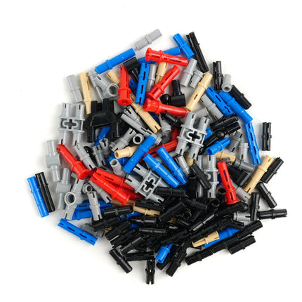 174PCS MOC Pin Set Building Blocks Tech Connectors Parts Pin Peg Bushes Replace Bricks 2780 3749 15100 43093 6558 3673 32556