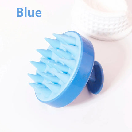 Hair wash brush, silicone scalp massage comb, soft body massage brush, beauty and hairdressing tool, shower SPA comb
