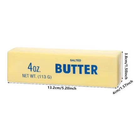 Butter Stick Squishy Toy Slow Rising Squeeze Toy Butter Bar Brick Squishy Fidget Toy Anti Stress Release Hand Relax Gift Toy