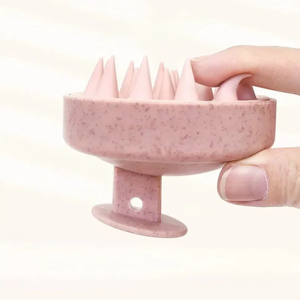 1pc Silicone Shampoo Brush Head Scalp Massage Comb Hair Washing Combs Bath Shower Body Massage Brushes Salon Hairdressing Tools