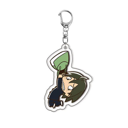 28 Styles Anime Haikyuu!! Acrylic Keychain Hinata Shoyo Tobio Kageyama Daichi Sawamura Cartoon Popular Key Ring Jewelry Charm