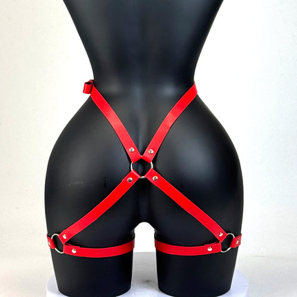 Women PU Leather Bracelet BDSM Bondage Erotic Handcuffs Buckle Adjustable Vintage Punk Fetish Clothing Restraints Kink Toy