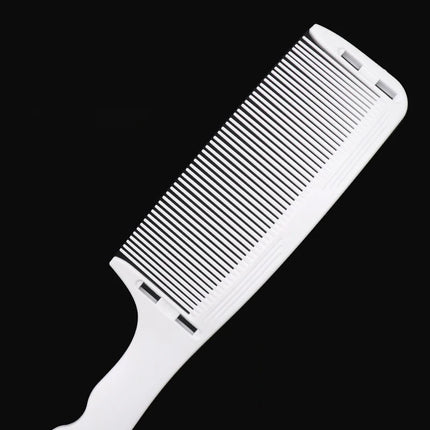 1 piece of new professional barber hair cutting curved positioning comb heat-resistant flat top comb Special for real hair wigs