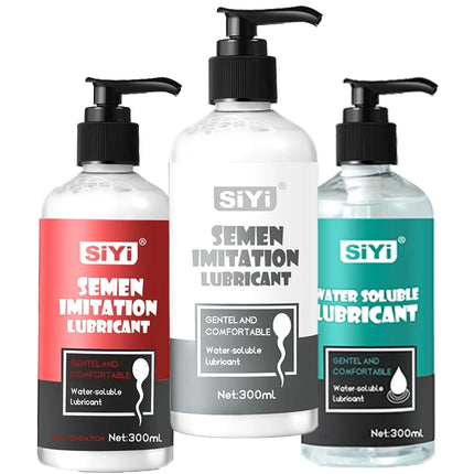 600ml/300ml Semen Lubricant Water Based Sex Lube For Couples Women Vagina Anal Lubrication Gel Men Gay Sexual Intimate Toys Oil