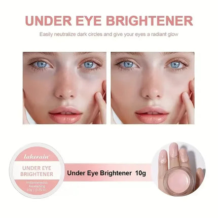 Hydrating Brightening Eye Concealer and Contour Cream, Full Coverage, Long-lasting Eye Concealer for Perfect Makeup Look