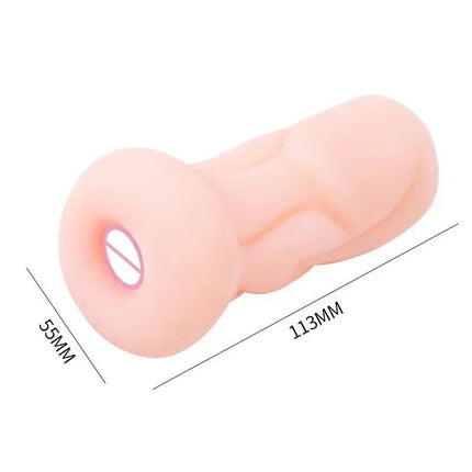 Aircraft Cup Soft Male Masturbator Oral Vaginal Anal Masturbation Soft Real Vagina Pocket Pussy Sex Toys for Men Blowjob