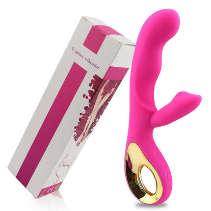 G Spot Rabbit Vibrator for Women Orgasm Dildo Adult Sex Toys USB Charging Powerful Masturbation Clitoris Stimulator Waterproof