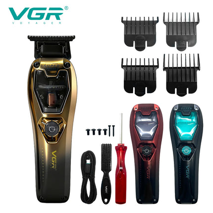 VGR Hair Clippers Professional Hair Trimmer Barber Clippers 11000 RPM Hair Cutting Machine Vector Motor Trimmer for Men V-668