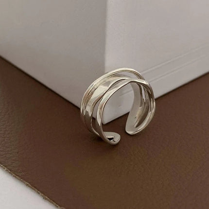 925 Sterling Silver Heart Ring / Bague Argent 925 Cœur Ajouré