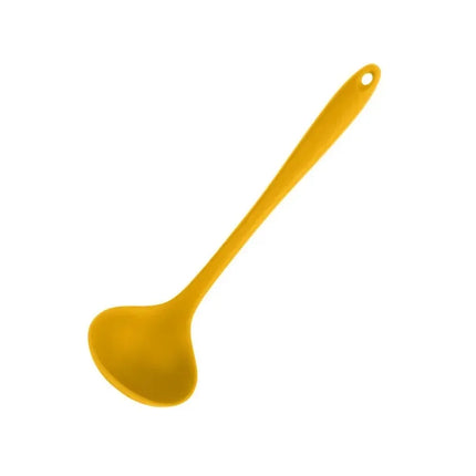 Silicone Kitchen Utensils Set For Cooking Baking Yellow Non Stick Spatula Set Heat Resistant Kitchen Utensils Cooking Tool
