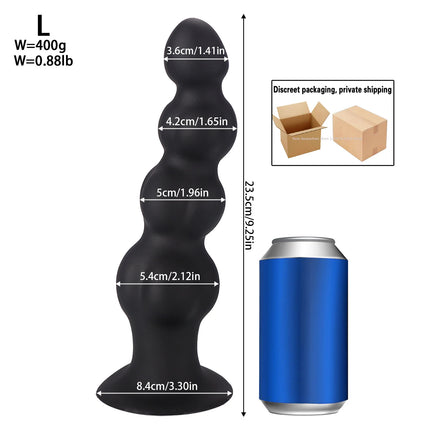 NEW Big Anal Plug Long Anal Beads Balls Dildo Training Kit Butt Plug Suction Cup Lesbian Gay Sex Toys for Women Men Buttplug 18+
