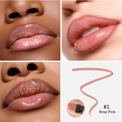 Transfer-proof Peel Off Lip Liner Waterproof Smudge-proof Long-Lasting Matte Velvet Lip Liner Ink Tattoo Makeup Lip Liners