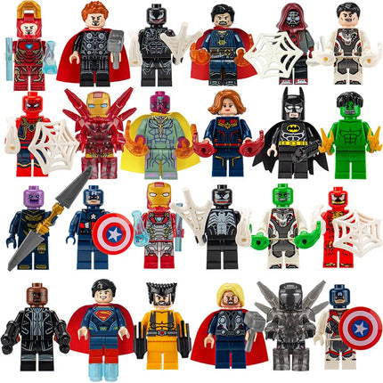 2026    Building Block Doll Toys Mini Figure Toys Birthday Gifts, Cartoon Character Models Gift