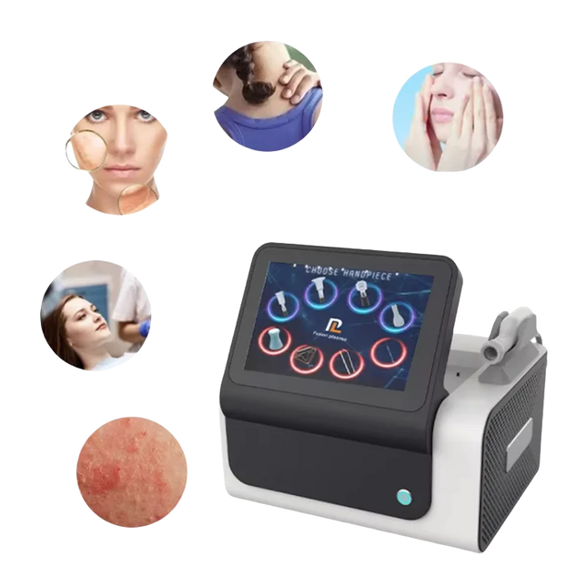 Latest 8 in1 Fusion Plasma Cold Warm Hyper Cold Jet Ozone Plasma plasma technology Acne Remove scalp treatment Ozone-jet Plasma