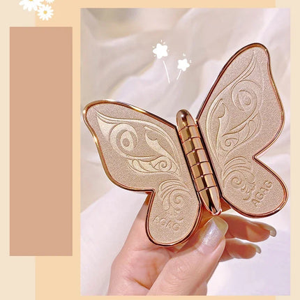 Butterfly Eye Shadow Six Color Eyeshadow Palette Easy to Color Glitter Matte Makeup Make-up For Women Korean Cosmetics Makeup