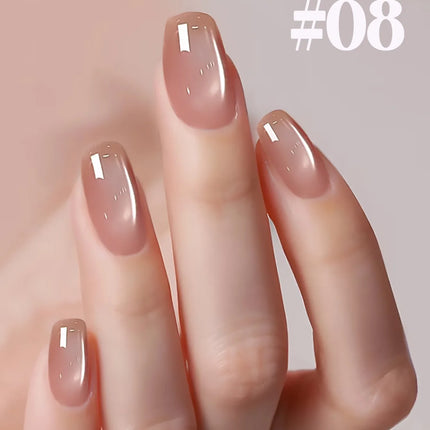 ZH Autumn And Winter Nails Toe Selling Whitening Glass Bead Cat Eye Gel Nail Polish Black Nails Nail Art Grey Cat Eye Nail Glue