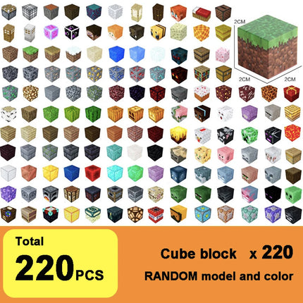 Kids DIY Magnetic Blocks-Build Mine Magnet World Set for Boys and Girls Sensory Toys for Toddlers Gifts Construction Toys Game